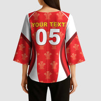 Custom Wales Rugby 2026 Kimono Sleeve Blouse Unique Style - Wonder Print Shop