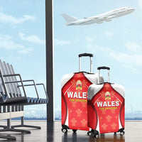 Wales Rugby 2026 Luggage Cover Unique Style - Wonder Print Shop