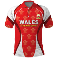 Custom Wales Rugby 2026 Polo Shirt Unique Style - Wonder Print Shop