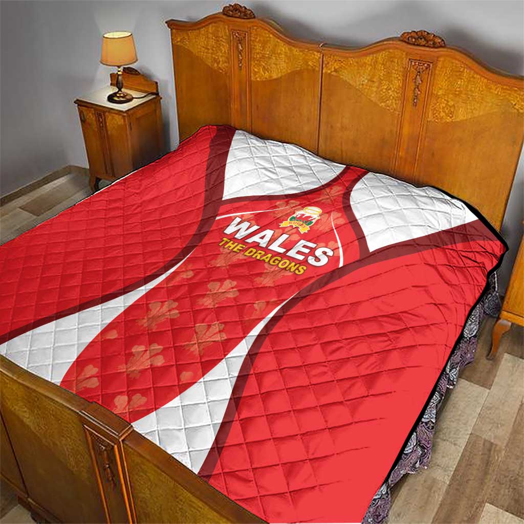 Wales Rugby 2026 Quilt Unique Style - Wonder Print Shop