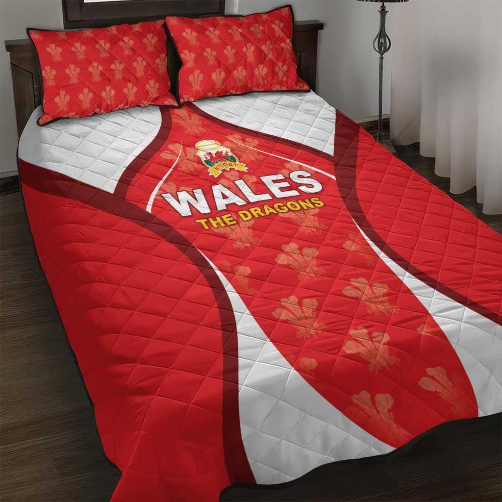 Wales Rugby 2026 Quilt Bed Set Unique Style - Wonder Print Shop
