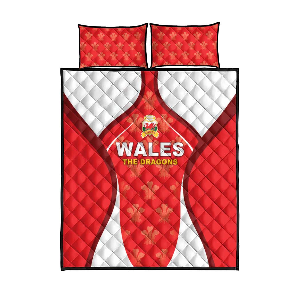 Wales Rugby 2026 Quilt Bed Set Unique Style - Wonder Print Shop