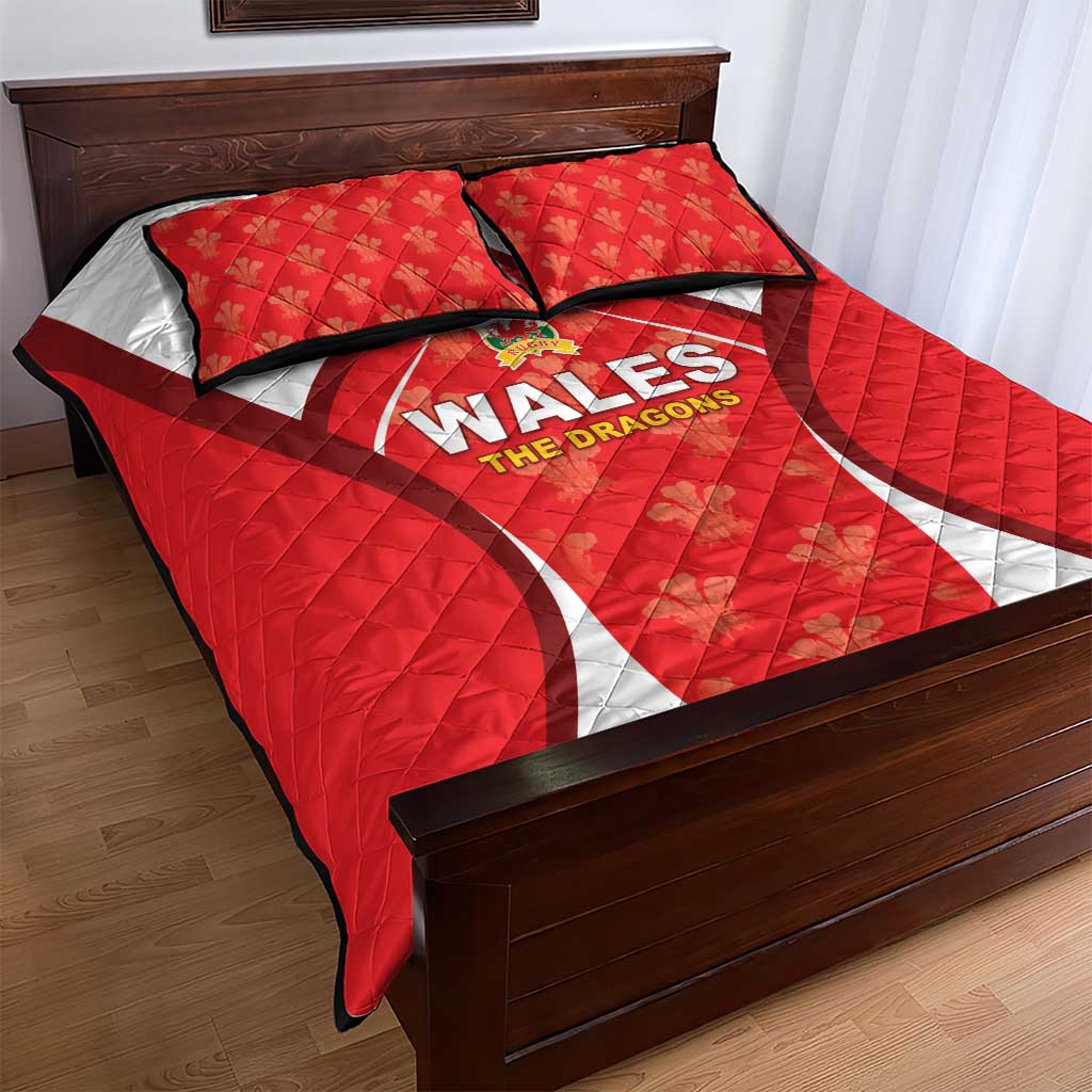 Wales Rugby 2026 Quilt Bed Set Unique Style - Wonder Print Shop