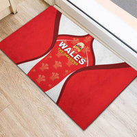 Wales Rugby 2026 Rubber Doormat Unique Style - Wonder Print Shop