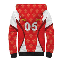 Custom Wales Rugby 2026 Sherpa Hoodie Unique Style - Wonder Print Shop