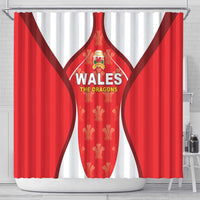 Wales Rugby 2026 Shower Curtain Unique Style - Wonder Print Shop