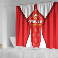 Wales Rugby 2026 Shower Curtain Unique Style - Wonder Print Shop