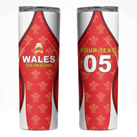 Custom Wales Rugby 2026 Skinny Tumbler Unique Style - Wonder Print Shop