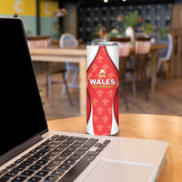 Custom Wales Rugby 2026 Skinny Tumbler Unique Style - Wonder Print Shop