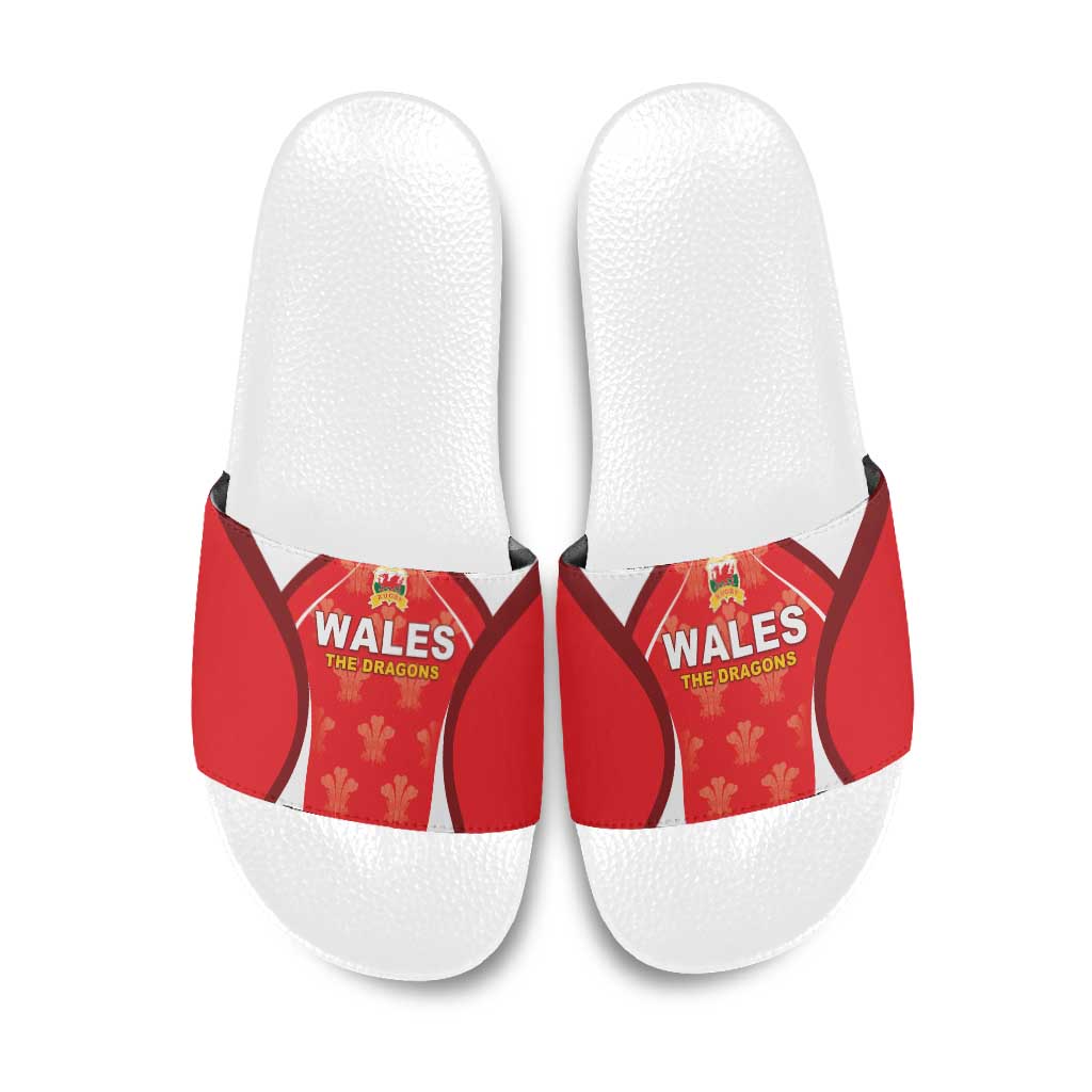 Wales Rugby 2026 Slide Sandals Unique Style - Wonder Print Shop