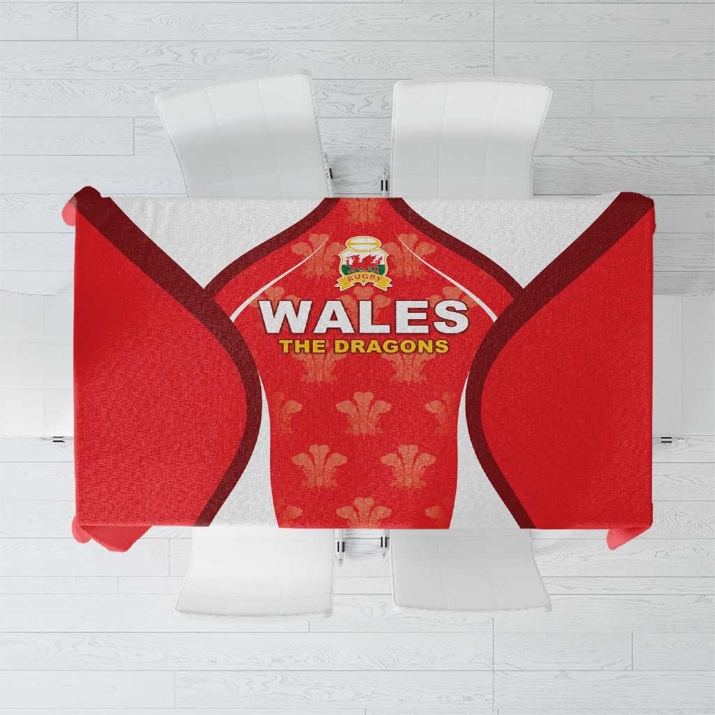 Wales Rugby 2026 Tablecloth Unique Style - Wonder Print Shop