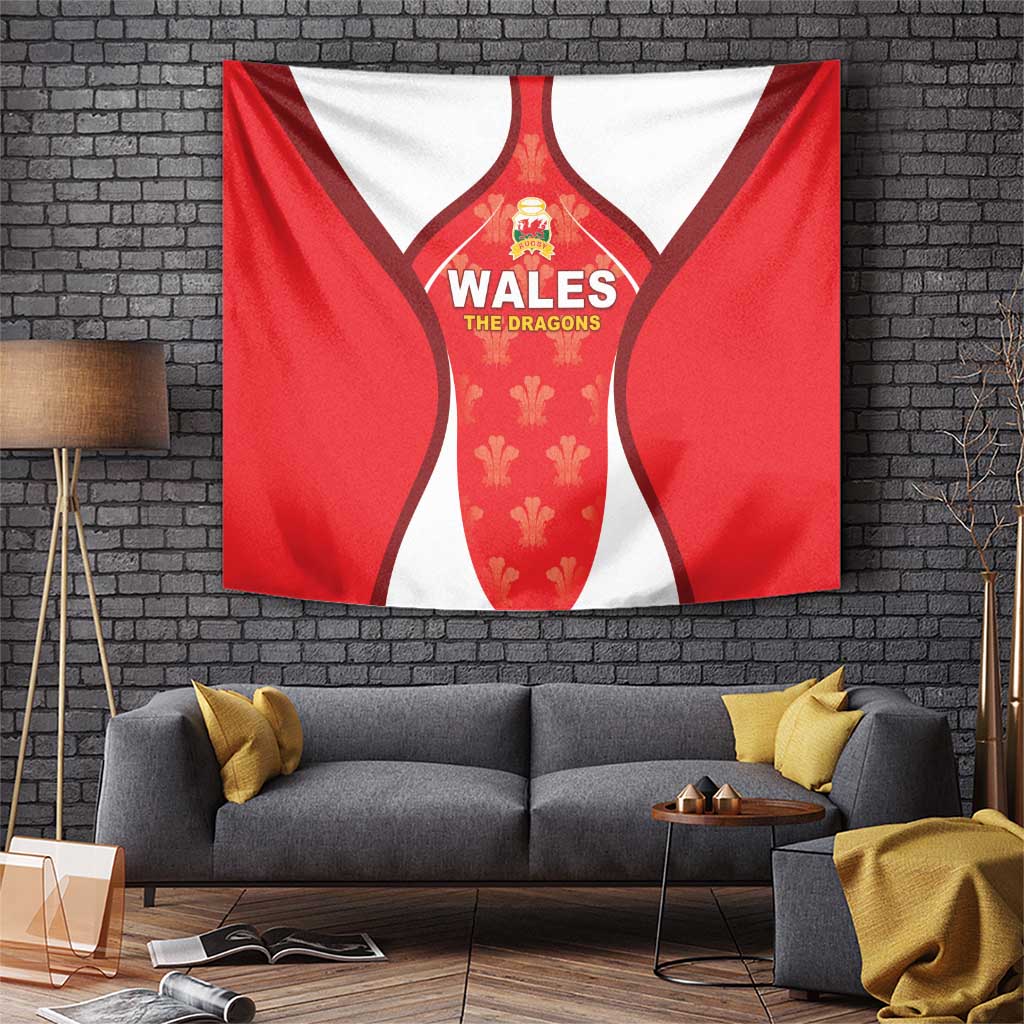 Wales Rugby 2026 Tapestry Unique Style - Wonder Print Shop