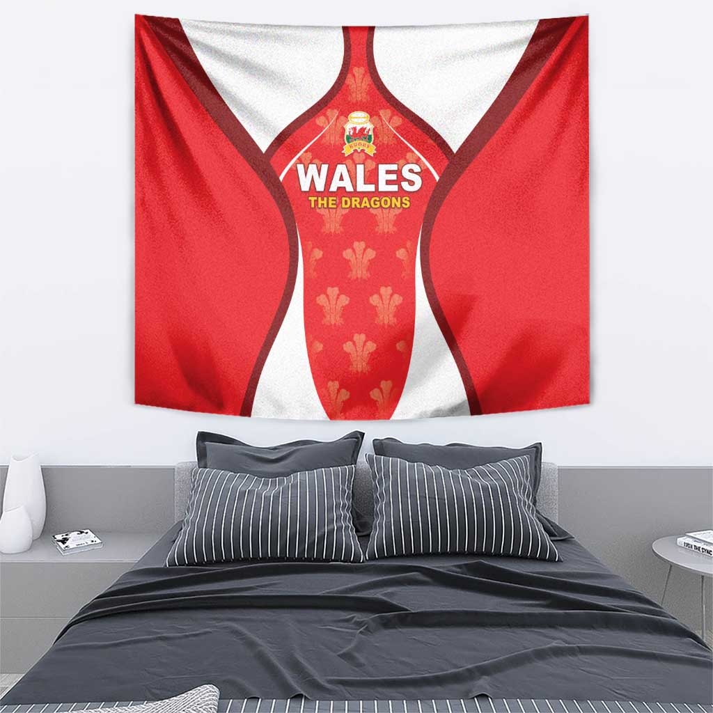 Wales Rugby 2026 Tapestry Unique Style - Wonder Print Shop