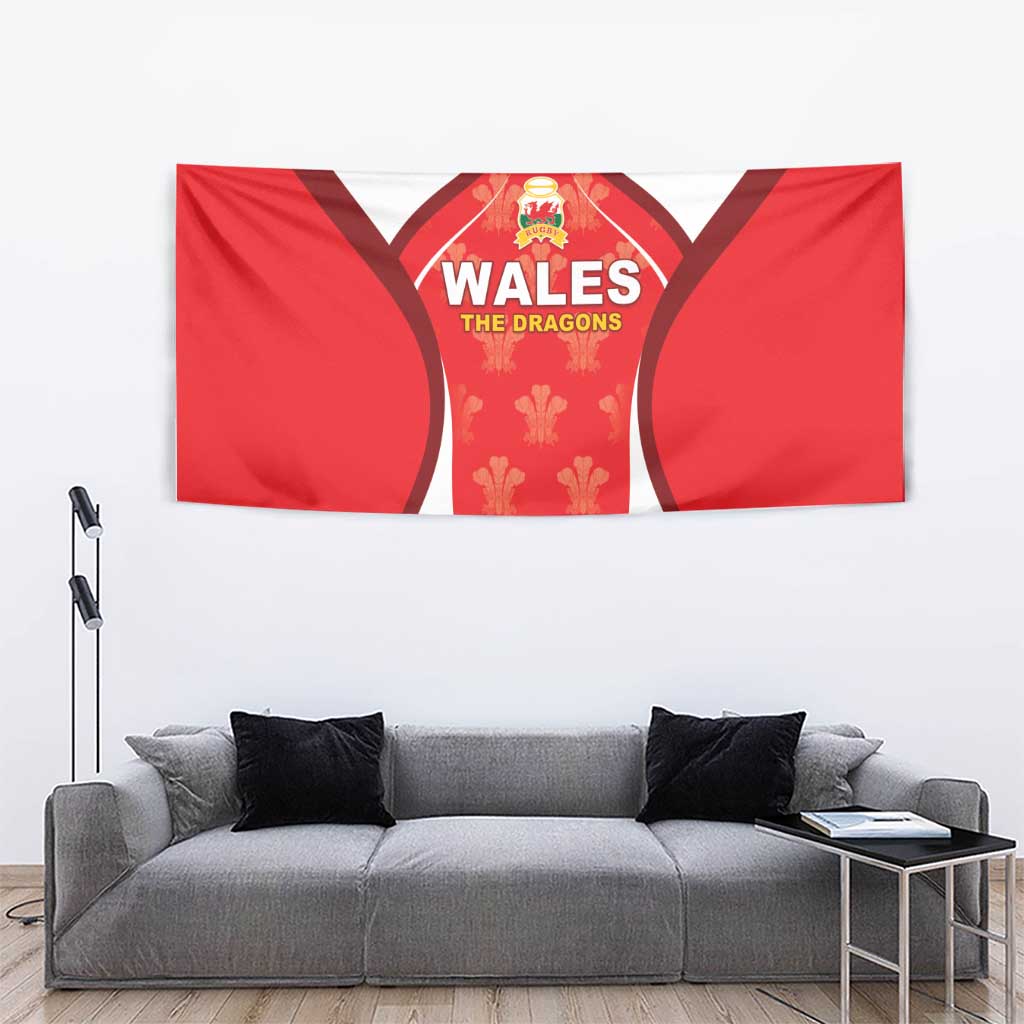 Wales Rugby 2026 Tapestry Unique Style - Wonder Print Shop