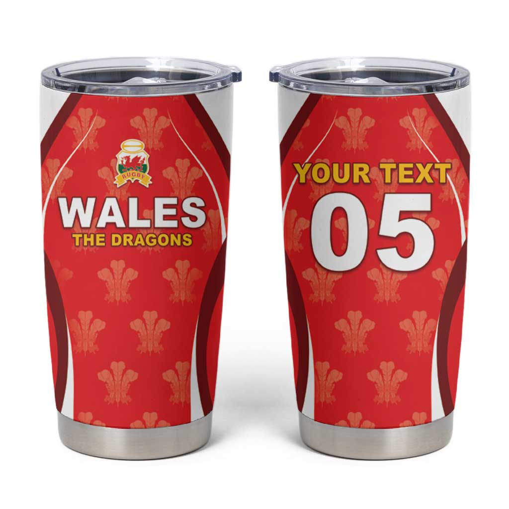 Custom Wales Rugby 2026 Tumbler Cup Unique Style - Wonder Print Shop