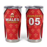 Custom Wales Rugby 2026 Tumbler Cup Unique Style - Wonder Print Shop