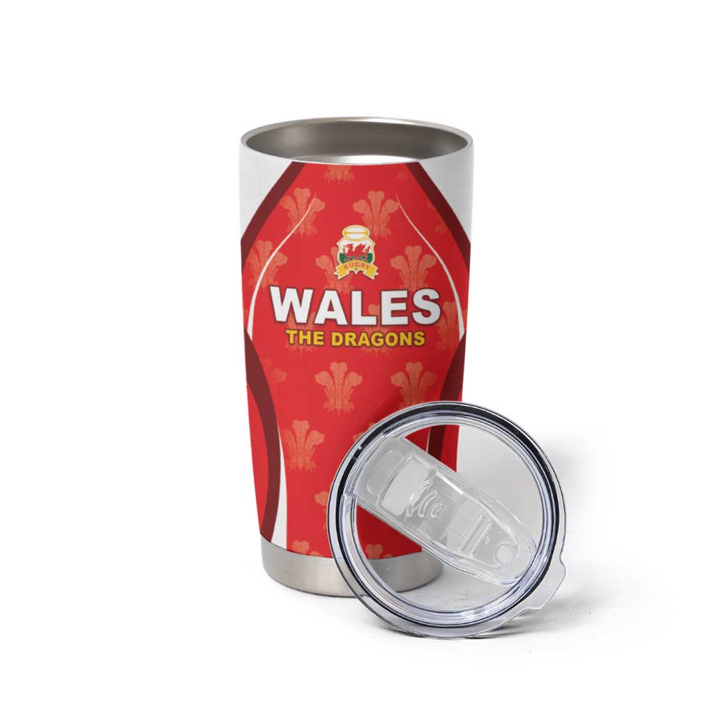 Custom Wales Rugby 2026 Tumbler Cup Unique Style - Wonder Print Shop