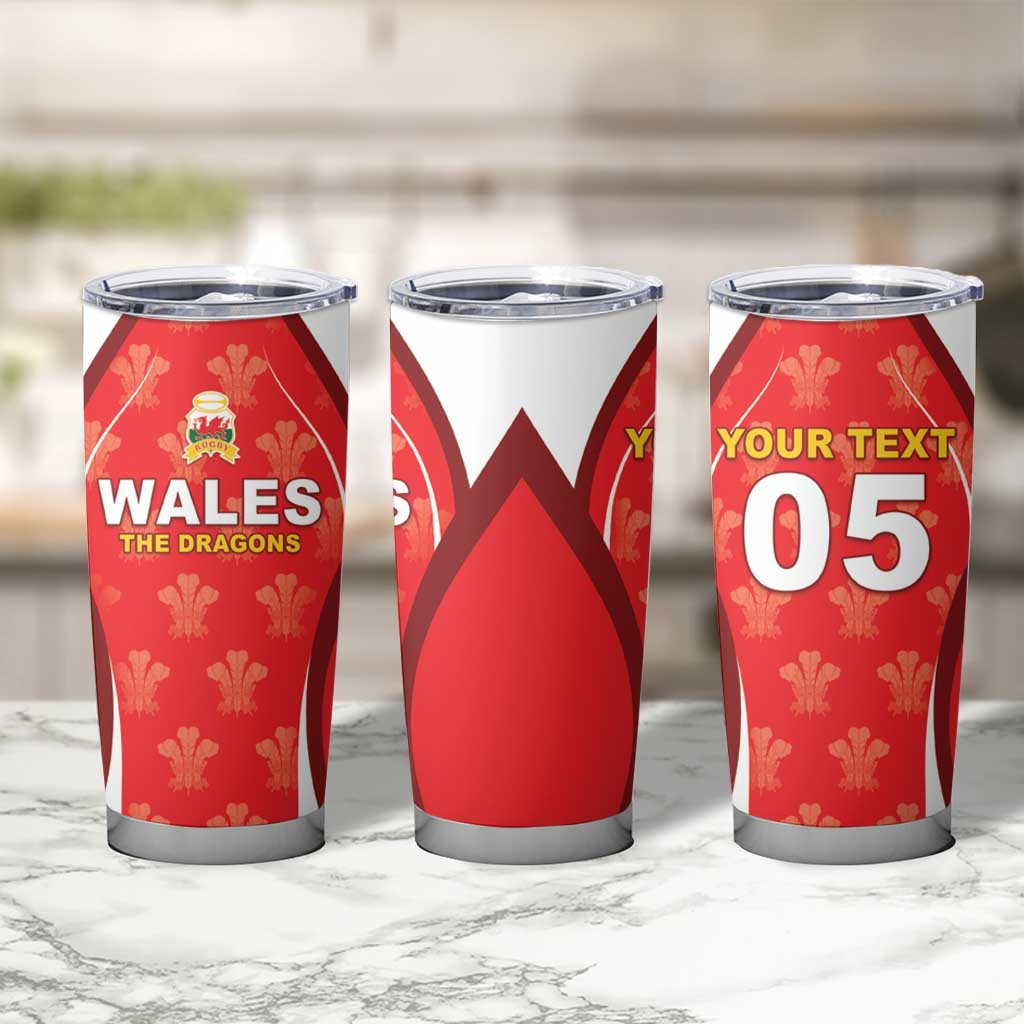 Custom Wales Rugby 2026 Tumbler Cup Unique Style - Wonder Print Shop