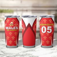 Custom Wales Rugby 2026 Tumbler Cup Unique Style - Wonder Print Shop