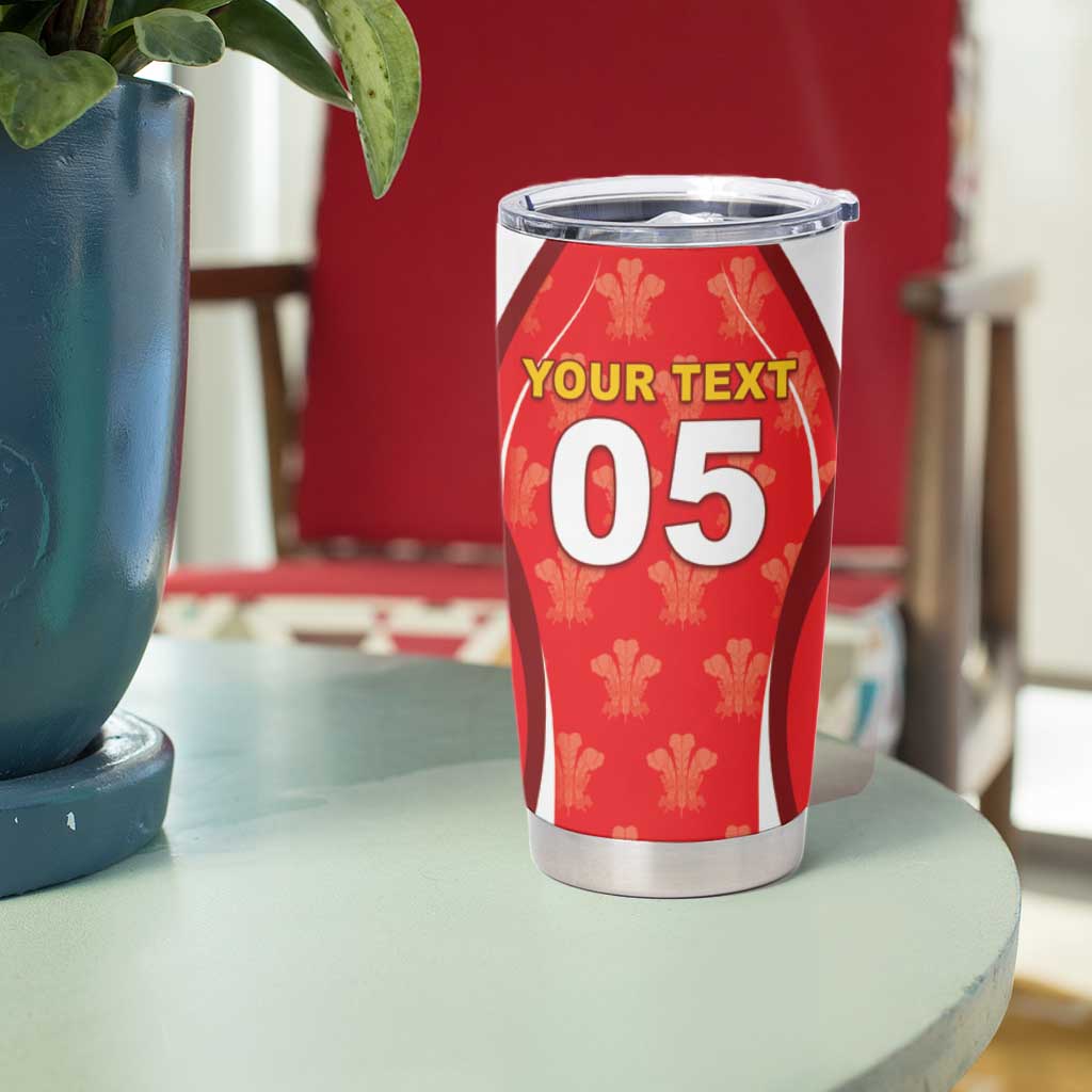 Custom Wales Rugby 2026 Tumbler Cup Unique Style - Wonder Print Shop