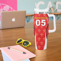 Custom Wales Rugby 2026 Tumbler With Handle Unique Style - Wonder Print Shop