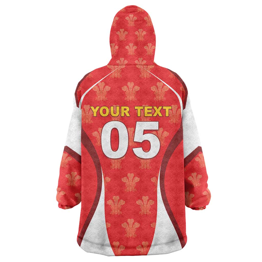 Custom Wales Rugby 2026 Wearable Blanket Hoodie Unique Style - Wonder Print Shop