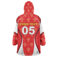 Custom Wales Rugby 2026 Wearable Blanket Hoodie Unique Style - Wonder Print Shop