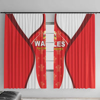 Wales Rugby 2026 Window Curtain Unique Style - Wonder Print Shop
