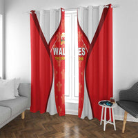 Wales Rugby 2026 Window Curtain Unique Style - Wonder Print Shop
