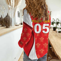 Custom Wales Rugby 2026 Women Casual Shirt Unique Style - Wonder Print Shop