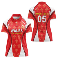 Custom Wales Rugby 2026 Women Polo Shirt Unique Style - Wonder Print Shop