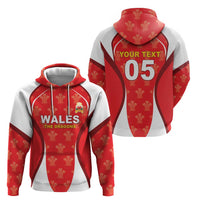 Custom Wales Rugby 2026 Zip Hoodie Unique Style - Wonder Print Shop