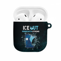 Ice Out Of Minnesota AirPods Case State Flag Justice Protest Resistance