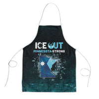 Ice Out Of Minnesota Apron State Flag Justice Protest Resistance