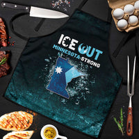 Ice Out Of Minnesota Apron State Flag Justice Protest Resistance