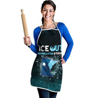Ice Out Of Minnesota Apron State Flag Justice Protest Resistance
