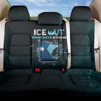 Ice Out Of Minnesota Back Car Seat Cover State Flag Justice Protest Resistance