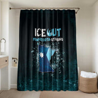 Ice Out Of Minnesota Bathroom Set State Flag Justice Protest Resistance