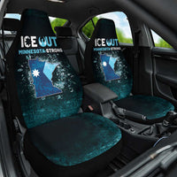 Ice Out Of Minnesota Car Seat Cover State Flag Justice Protest Resistance
