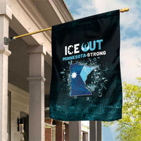 Ice Out Of Minnesota Garden Flag State Flag Justice Protest Resistance