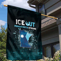 Ice Out Of Minnesota Garden Flag State Flag Justice Protest Resistance