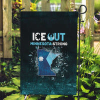 Ice Out Of Minnesota Garden Flag State Flag Justice Protest Resistance