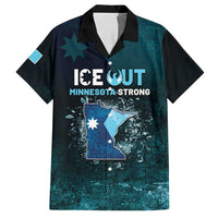 Personalized Ice Out Of Minnesota Hawaiian Shirt State Flag Justice Protest Resistance