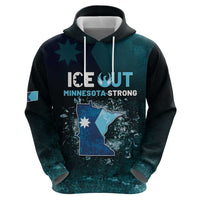 Personalized Ice Out Of Minnesota Hoodie State Flag Justice Protest Resistance