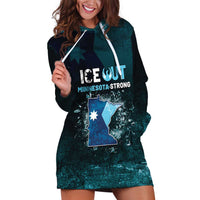 Personalized Ice Out Of Minnesota Hoodie Dress State Flag Justice Protest Resistance