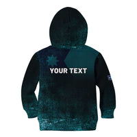 Personalized Ice Out Of Minnesota Kid Hoodie State Flag Justice Protest Resistance