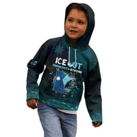 Personalized Ice Out Of Minnesota Kid Hoodie State Flag Justice Protest Resistance