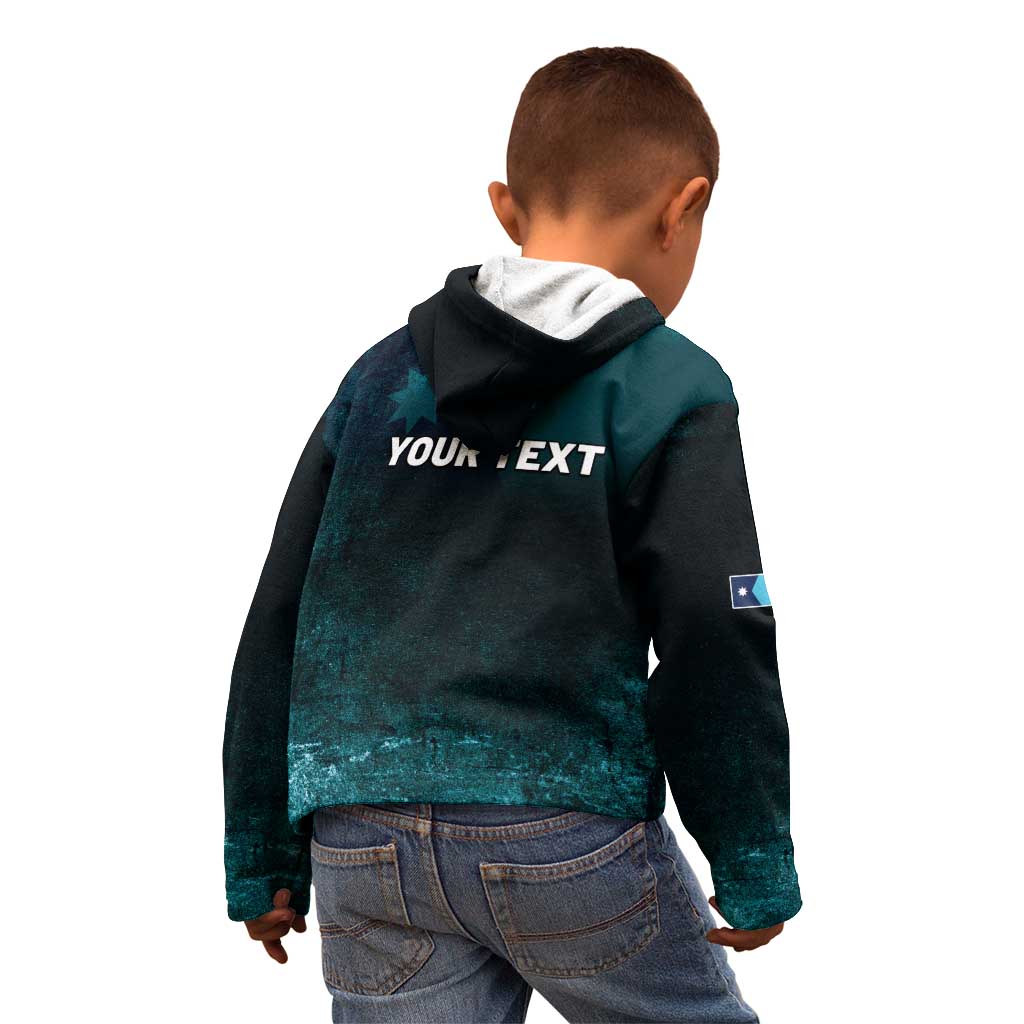 Personalized Ice Out Of Minnesota Kid Hoodie State Flag Justice Protest Resistance
