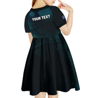 Personalized Ice Out Of Minnesota Kid Short Sleeve Dress State Flag Justice Protest Resistance