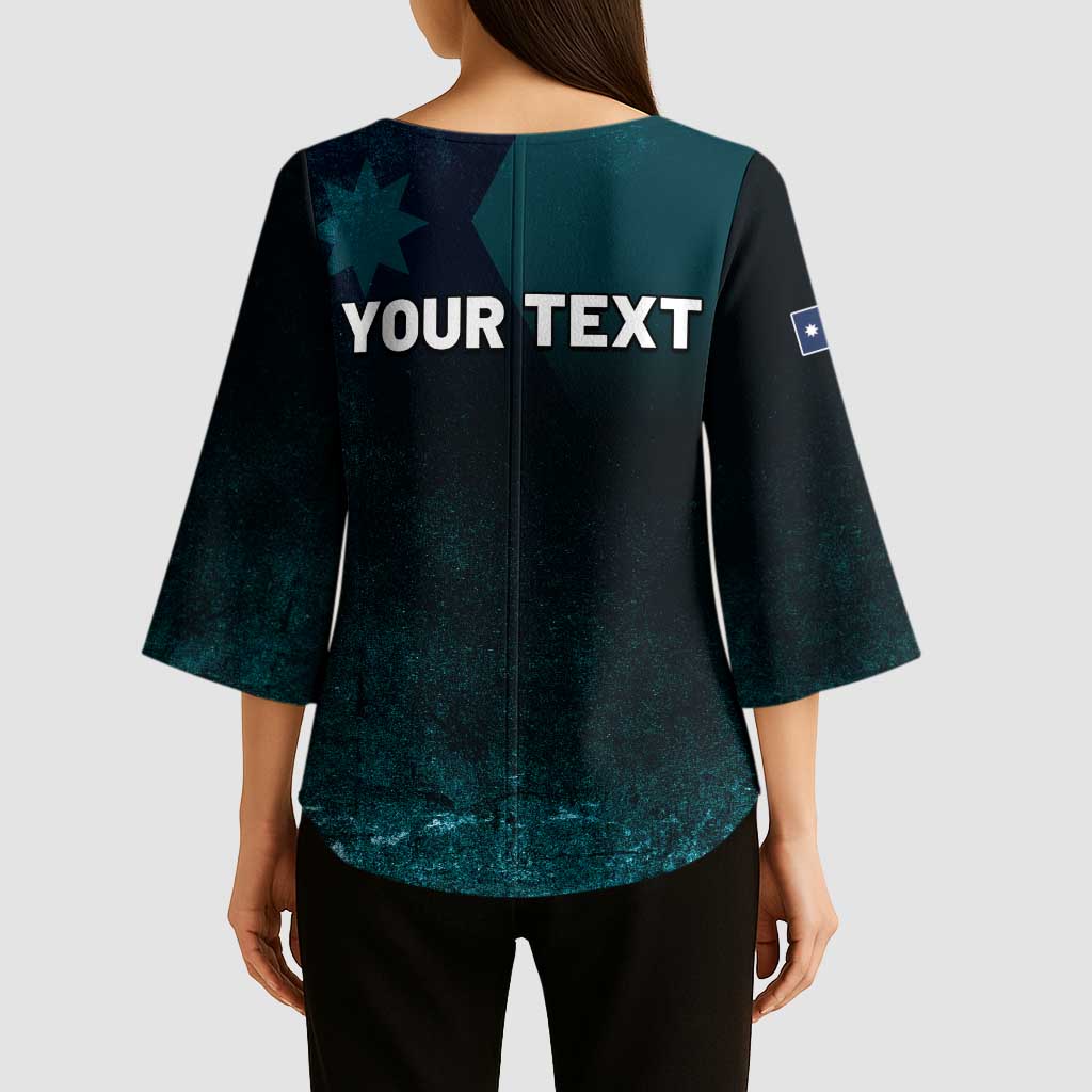 Personalized Ice Out Of Minnesota Kimono Sleeve Blouse State Flag Justice Protest Resistance